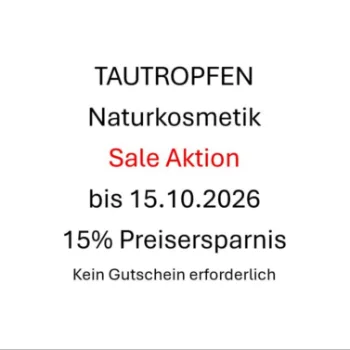 15% SALE Tautropfen Naturkosmetik Gesichtsöl-Reiseset
