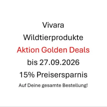 15% sparen Golden Deals auf Vivara Wildtierprodukte