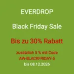 Black Friday Sale bei everdrop