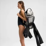 Ökologische Mode aus Fischernetzen, Plastikflaschen, Polyester, usw. Materialien