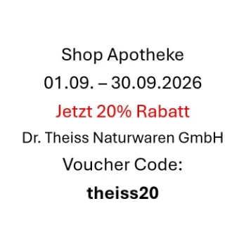 Shop Apotheke 20% sparen auf Dr. Theiss Naturwaren