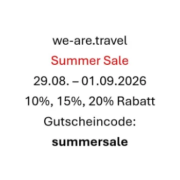 Urlaubsgutscheine Summer Sale von we-are.travel