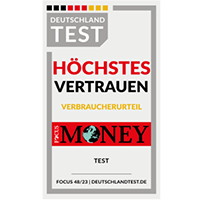 Höchstes Vertrauen &
Kundenzufriedenheit