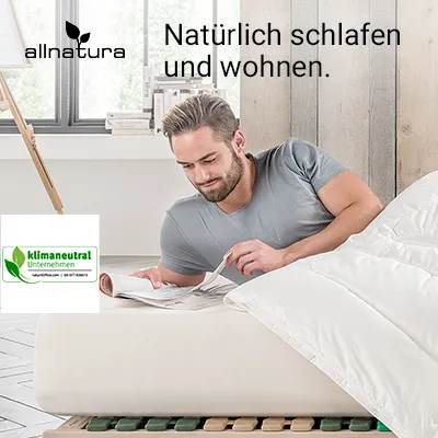 allnatura - natürlich schlafen und wohnen