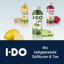 I DO - Bio kaltgepresste Saftkuren und Tee