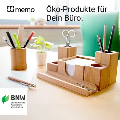 memo - Umwelt- und sozialverträgliche Produkte