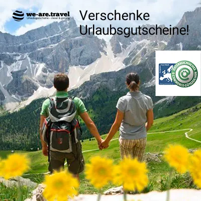 we-are.travel GmbH - Urlaubsgutscheine verschenken