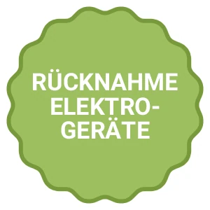 Rücknahme Elektrogeräte