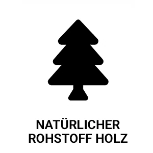Natürlicher Rohstoff Holz